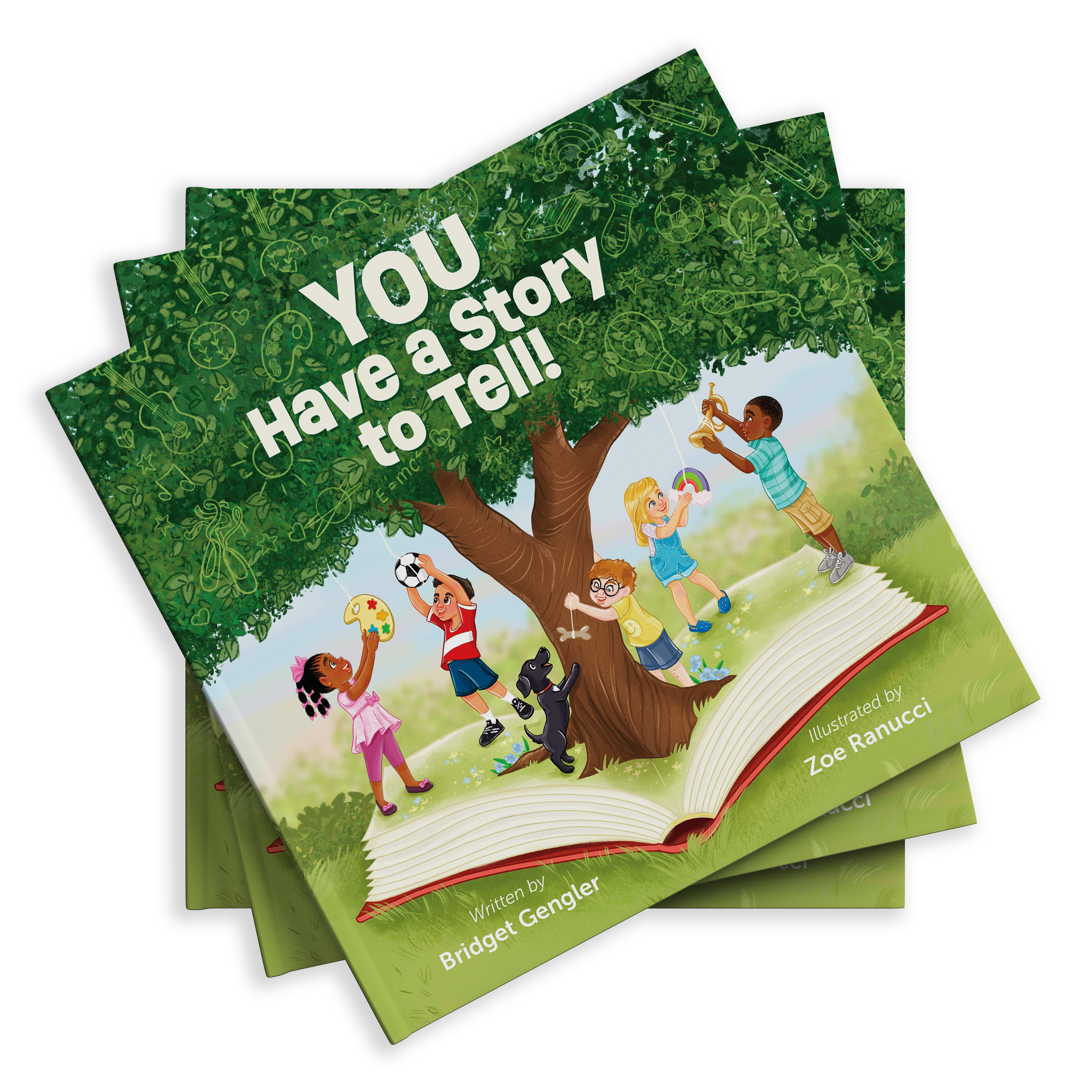STORYTOTELLSquare_Book_Mockup_3 You Have a Story to Tell